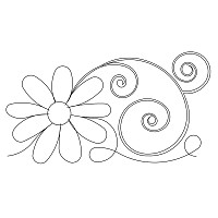 daisy swirl border 002